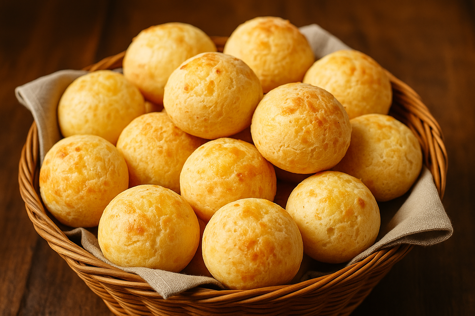 Pão de queijo mineiro com 3 ingredientes