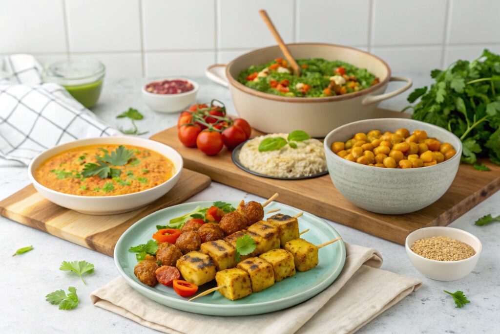 proteína vegetal receitas