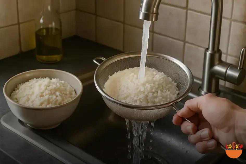 A importância da lavagem e do descanso do arroz