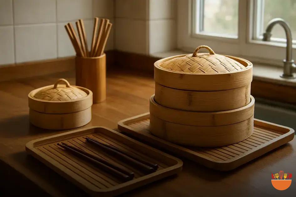 Bambu para cozinha: utensílios asiáticos