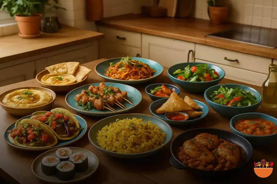 Culinária internacional: guia completo de pratos do mundo