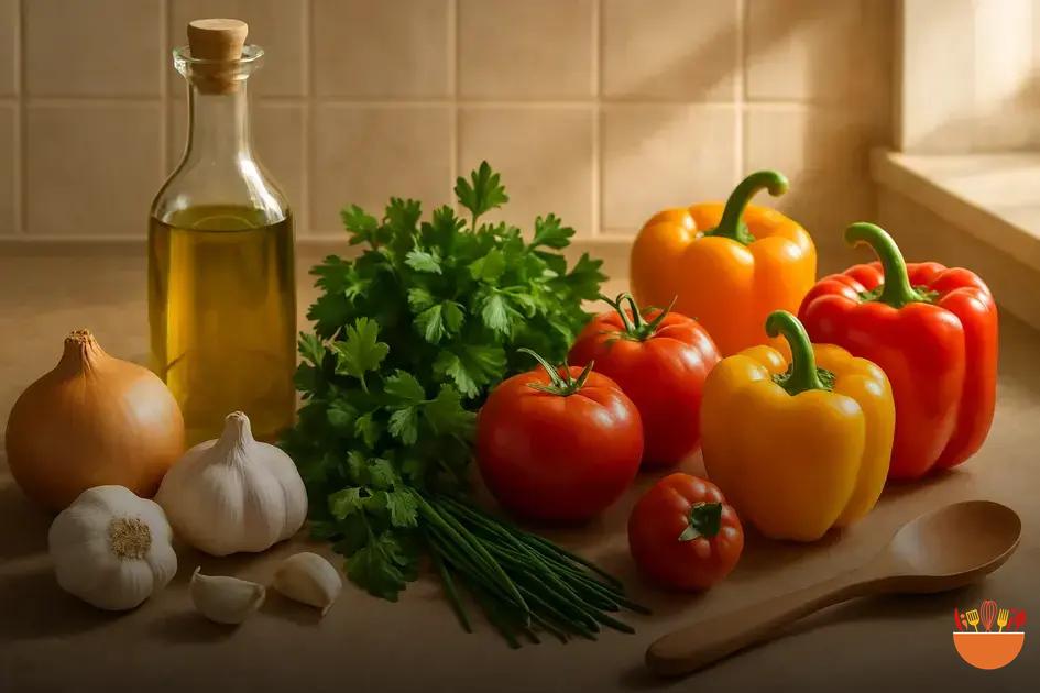 Ingredientes básicos para um refogado saboroso