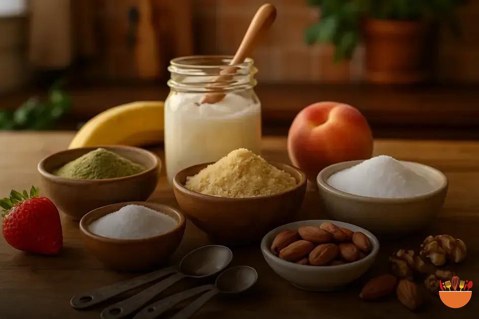 Ingredientes comuns em receitas diet e suas substituições Ingredientes comuns em receitas diet e suas substituições