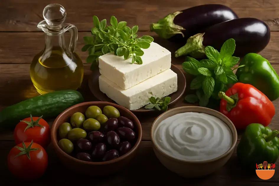 ingredientes essenciais da culinária grega