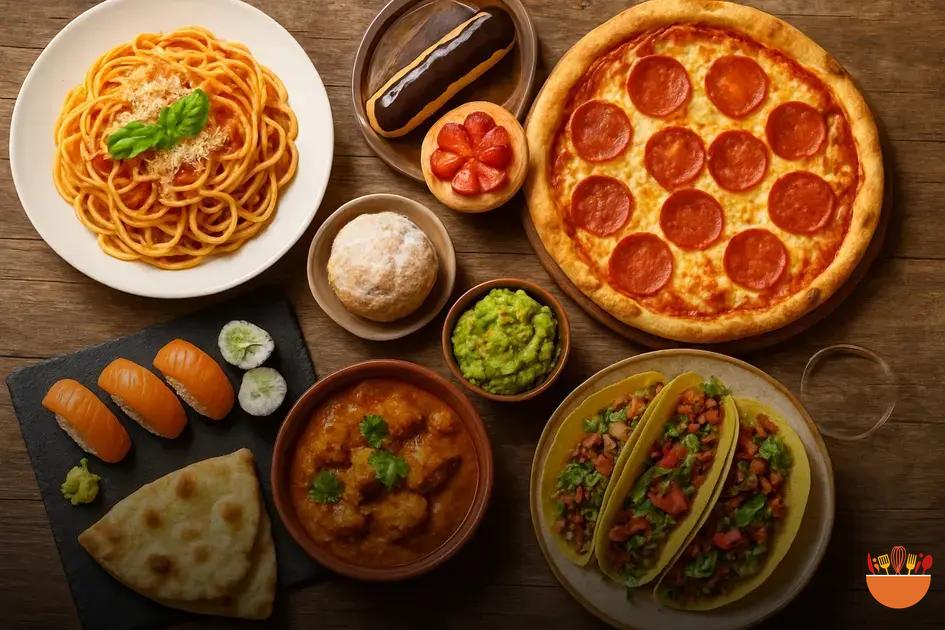 Principais cozinhas do mundo para explorar Principais cozinhas do mundo para explorar