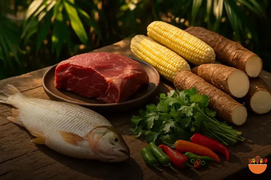 Principais ingredientes usados na culinária pantaneira Principais ingredientes usados na culinária pantaneira