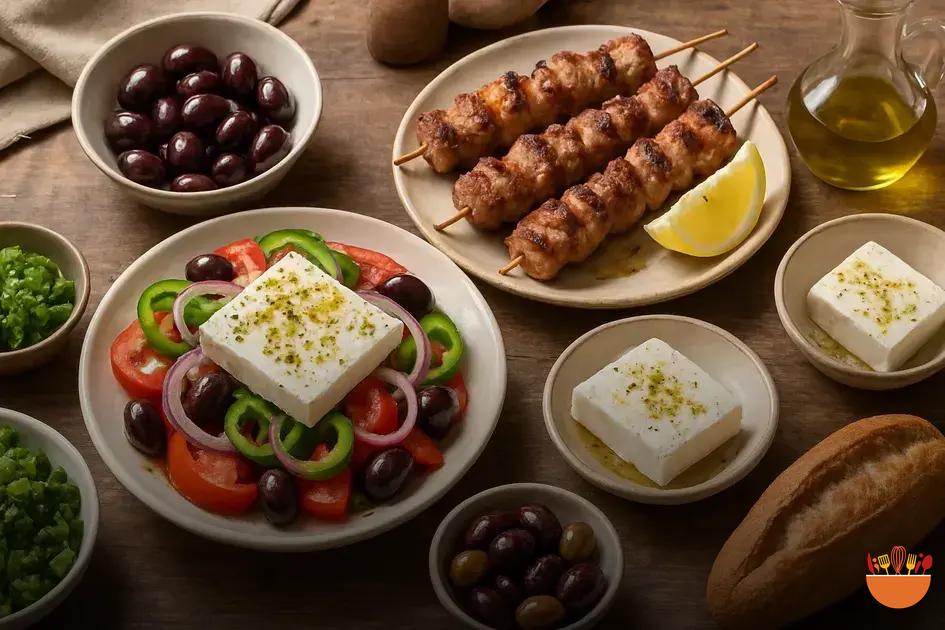 Receitas gregas: sabores mediterrâneos