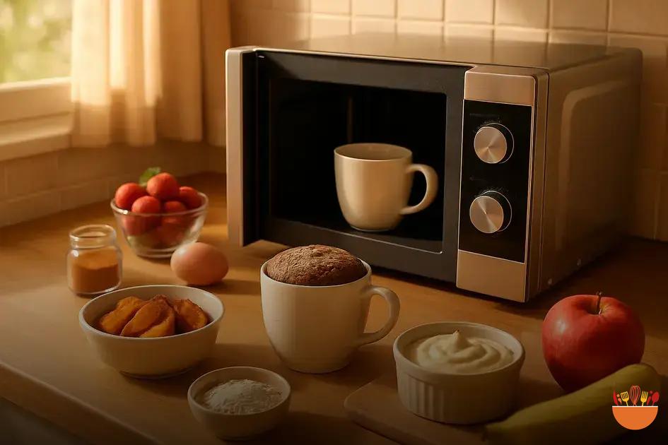 Sobremesas fáceis e práticas no microondas