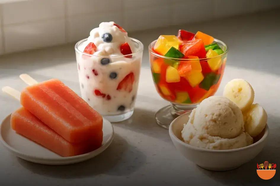 Sobremesas geladas rápidas para quem tem pouco tempo