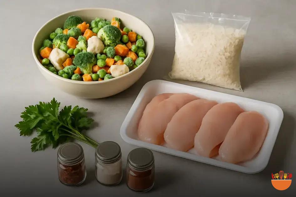 use ingredientes que cozinham rápido e práticos