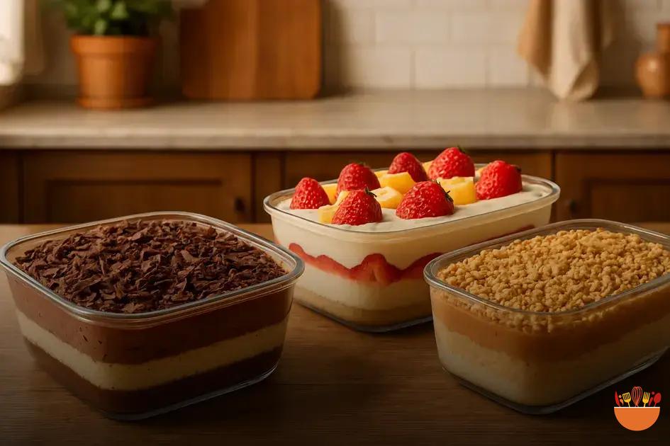 Variedades populares de receitas pavê