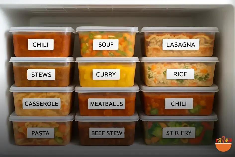 Receitas para congelar: organize sua semana