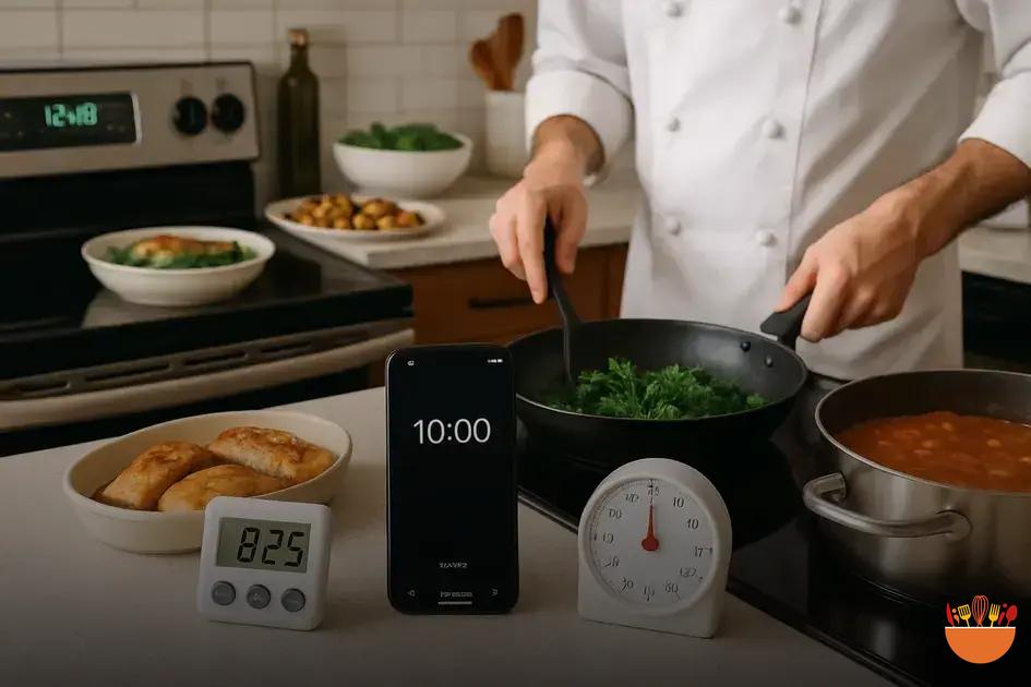 Dicas para usar o timer de cozinha eficientemente Dicas para usar o timer de cozinha eficientemente