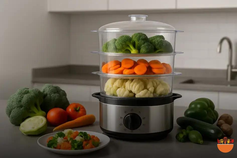 Vaporizador elétrico: cozinhe no vapor facilmente
