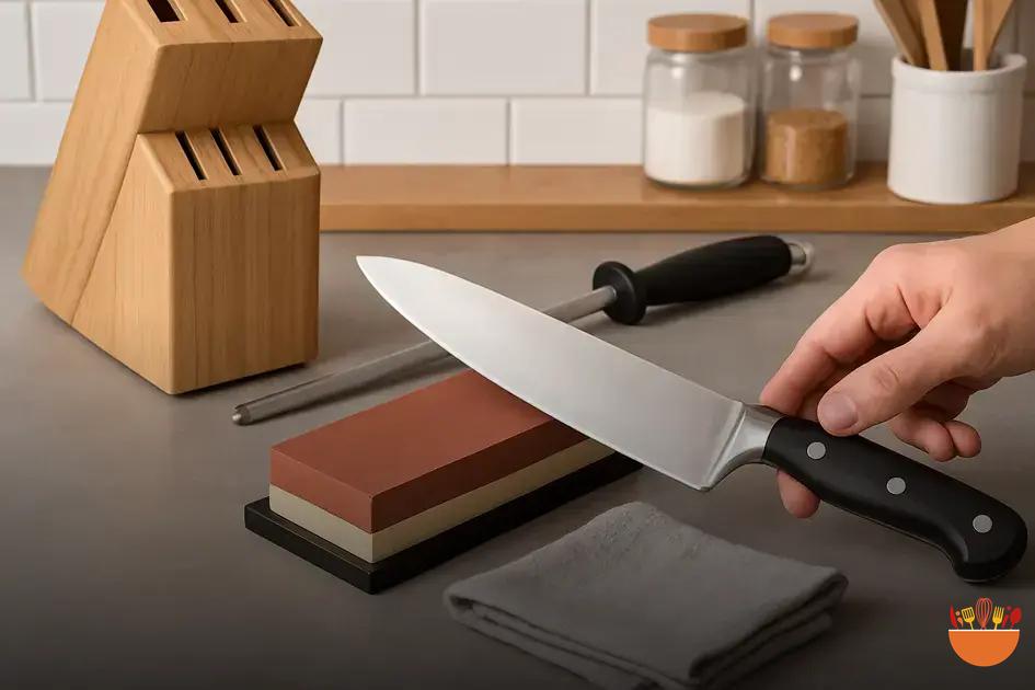 Como cuidar e manter sua faca de carne afiada